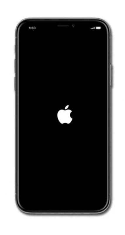 Flashing apple logo on iphone