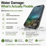 Water Damage phone repair Baltimore